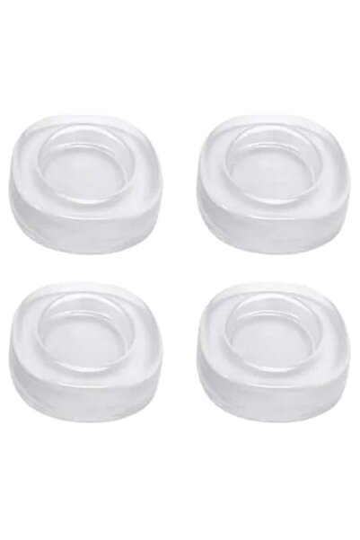 selling depot Set 4 transparent silicone antivibration feet for washing machine -