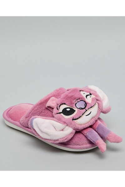 R&B نعال غرفة نوم ملاك للبنات باللون الوردي