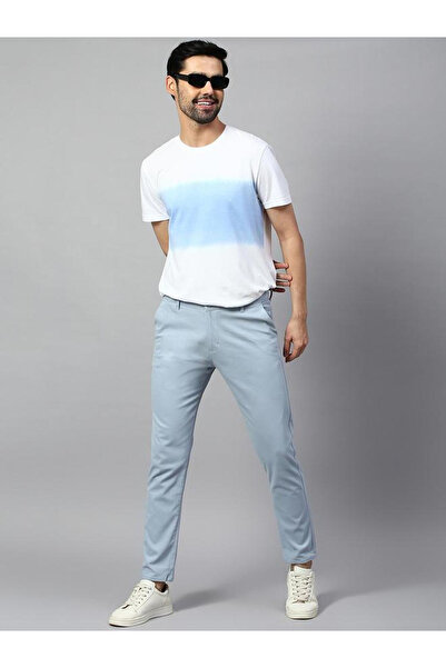 Dennis Lingo By Styli Men Solid Tapered Fit Pants