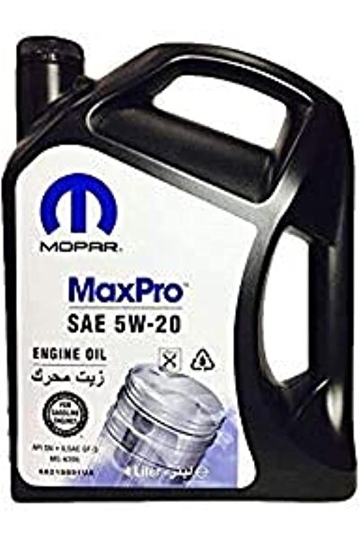 Mopar زيت محرك 5W-20 Max Pro SAE (عبوة من 4 لترات)