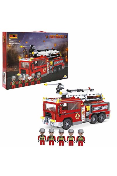 Sunman S00004619 Sun-Rst-Blx-Fire Rescue Set 5Fgr.949 Prç