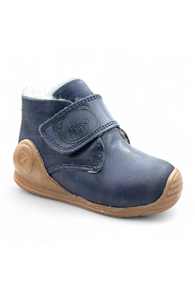 Kidopo Ghete piele cu blana Softy Marine