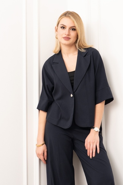 MissVina Vera Viskon Premium Set – Short Sleeve Jacket & Elasticated Pants 1269