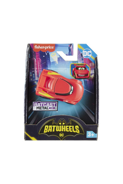 FISHER PRICE Masinuta metalica Fisher Price Batwheels Masina de curse Redbird, 1:55