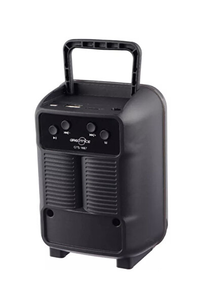 AHMED Portable speaker GTS 1867 Bluetooth USB TF Radio FM RGB LED lights 10W