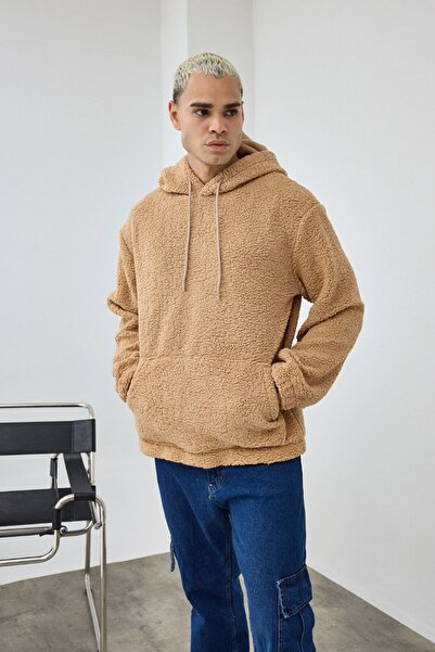 Weyeze Hooded Basic Plush Sweat Ag-K87011Wyz