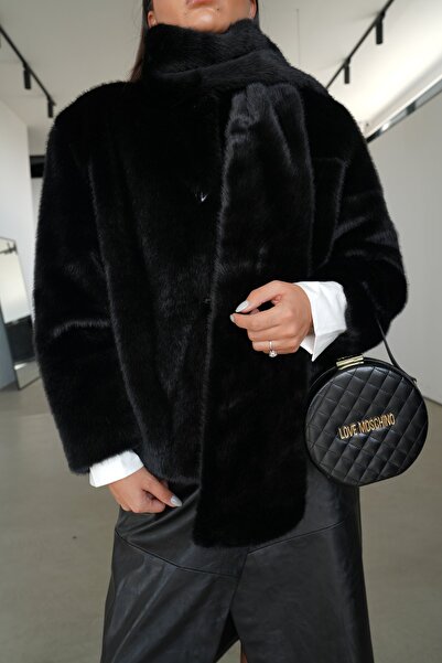 Özge Özgenç Self-Furled Fur Coat