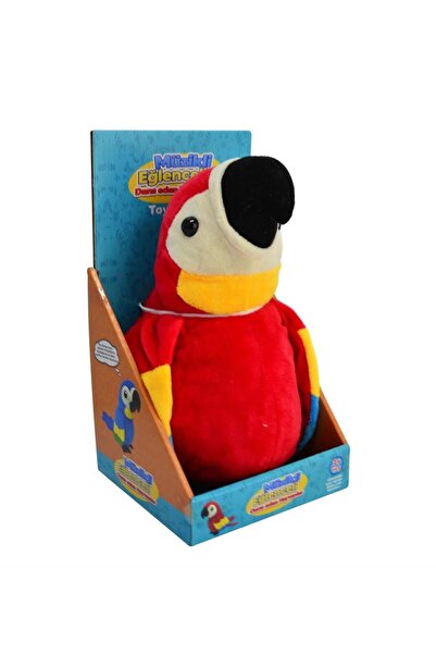 Halley Oyuncak ببغاء يتحدث ويكرر الكلام - 25 سم - HLY