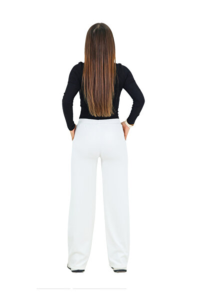 rlt relax time Oyhso Modal Fabric Soft Touch piped Wide Leg Pants