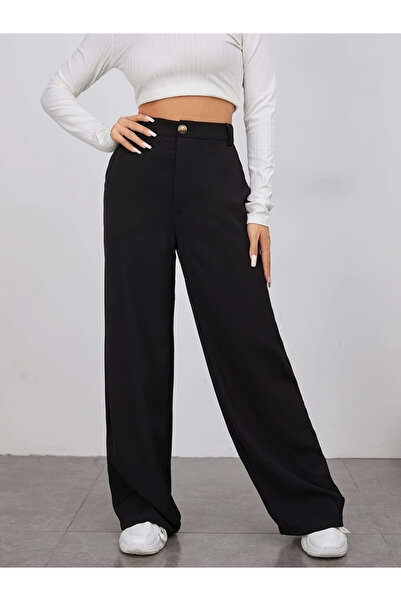 Take Two By Styli Solid Wide Leg Pants