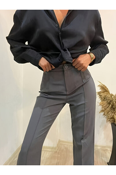 Take Two By Styli Women Solid Straight Leg Pants