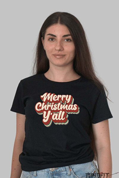 GILDAN Весела Коледа, всички! Дамска коледна тениска