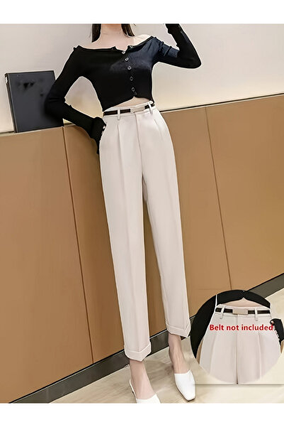 Take Two By Styli Solid Pocket Detail Straight Leg Pants