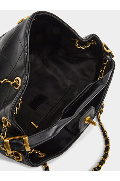 Styli Quilted Tote Bag with Chain Handles