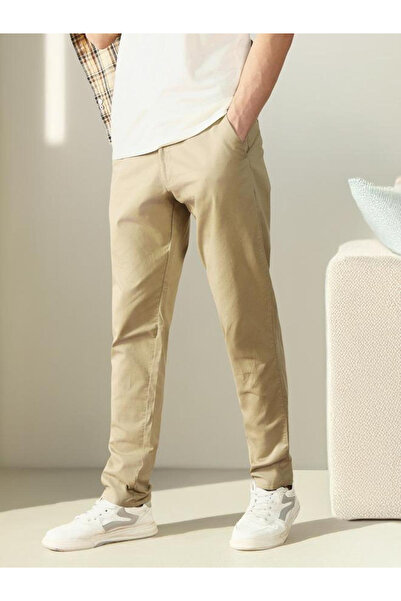 Dennis Lingo By Styli Men Slim Fit Cotton Pants