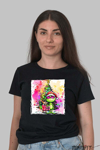 GILDAN Tricou De Craciun Grinch Cool Si Renul Festiv Dama
