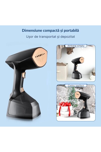 varioshop Steam Iron, 2000W, 3 Steam Modes, 360ml, Portable