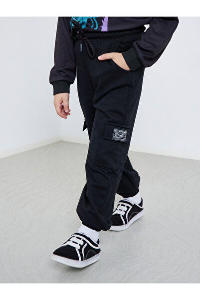 Styli Boys Elasticated Cuff Cargo Pocket Joggers