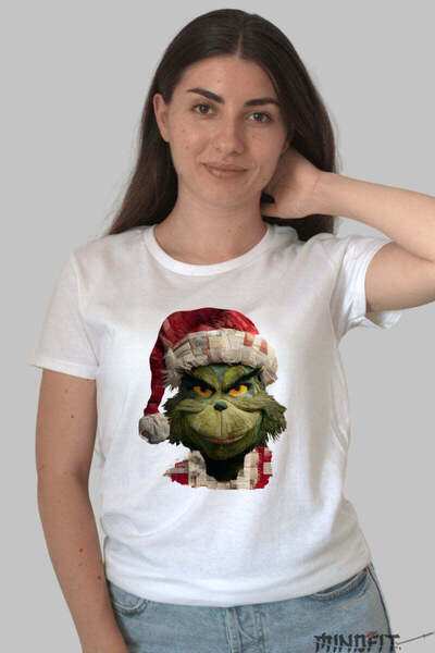 GILDAN Tricou De Craciun Grinch Cu Zambet Viclean Dama