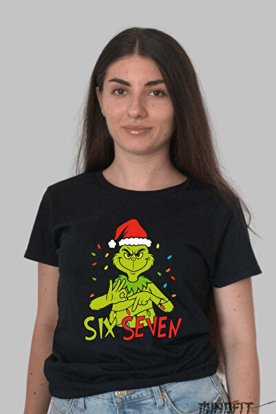 GILDAN Tricou De Craciun Grinch Six Seven Dama