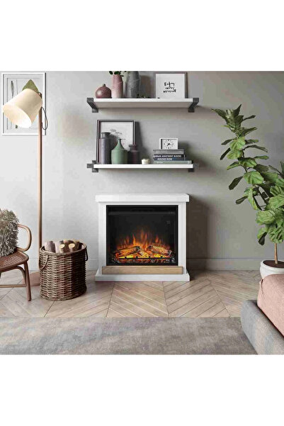 tagu Hagen Pure White electric fireplace
