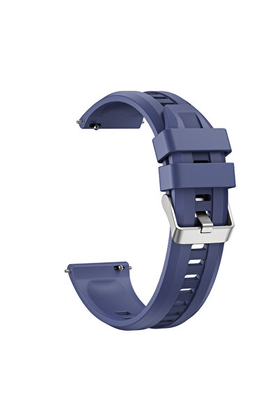 zore Amazfit Gtr 47mm Senk Krd-148 22mm Silicone Band - Starlight