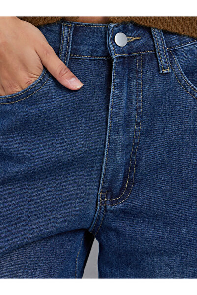 Styli High Rise Low Fade Wide Leg Jeans