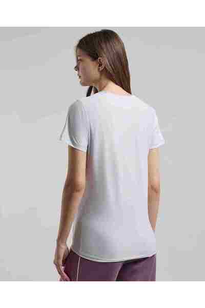 R&B Printed Active T-Shirt with Crew Neck and Short Sleeves