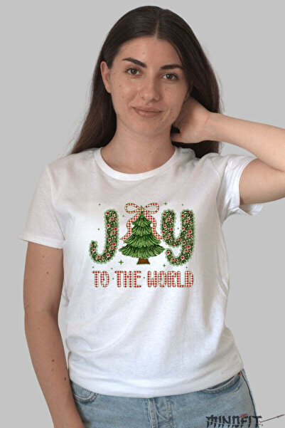 GILDAN Tricou De Craciun Joy To The World Dama