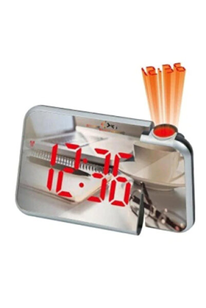 Alex Digital Led Mirror Clock and Projector DS-8590L Mirror Style