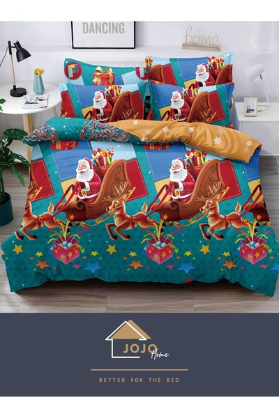 Inovius Bed linen 2 people Christmas pattern - JJO353506
