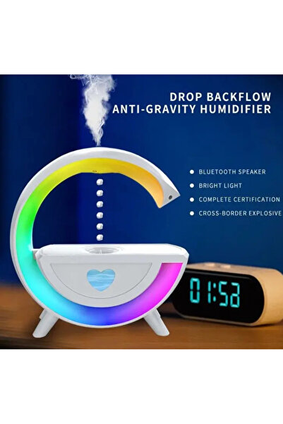 Mihai Aromatherapy Humidifier Speaker T00K8 Anti Gravity Bluetooth Technology 350 ml