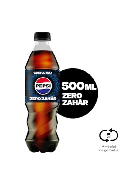 Pepsi MAX, 500 ML x 12 PIECES, PET