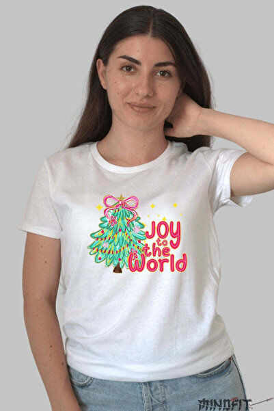 GILDAN Tricou De Craciun Bradul Magic Joy To The World Dama
