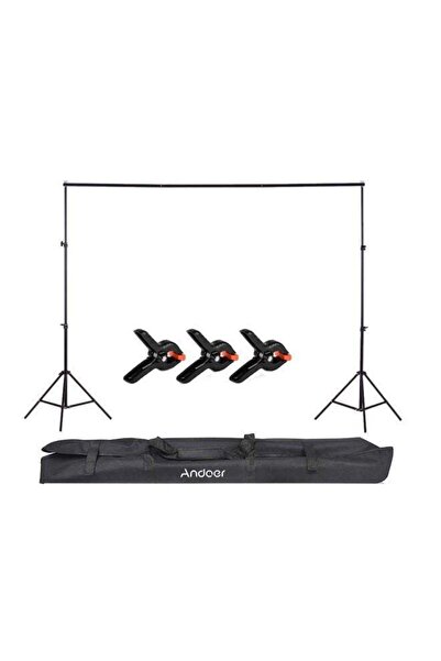 Andoer Adjustable 5-Piece Studio Background Stand Set