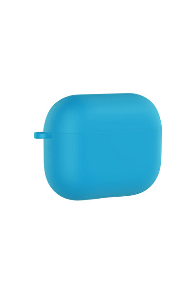 ECRUZ حافظة سيليكون قياسية من ECRZ لسماعات Airpods Pro 3 - أزرق