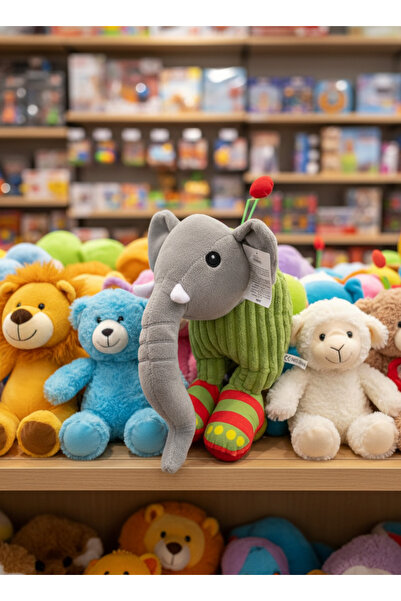 GLAMSI Jucărie de Plus „Tung Tung Tung Sahur” – 30-40 cm, Material Moale și P...