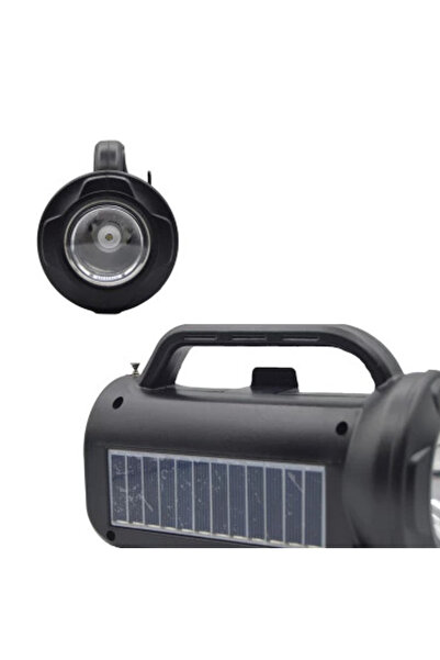 XL AI136 portable speaker with solar panel and USB Bluetooth flashlight