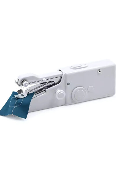 SDEPOT Mini mașină de cusut, portabilă, cu baterii, bobină, ac și ață incluse...