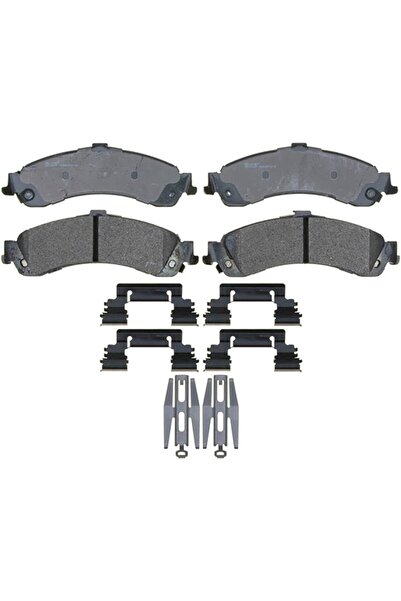 GM GENUINE PARTS وسادات فرامل أمامية أصلية لسيارة شيفروليه تاهو (14D834MH / 17D834MH)