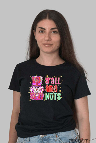 GILDAN Tricou De Craciun Spuneti Ca Sunteti Nebuni Dama