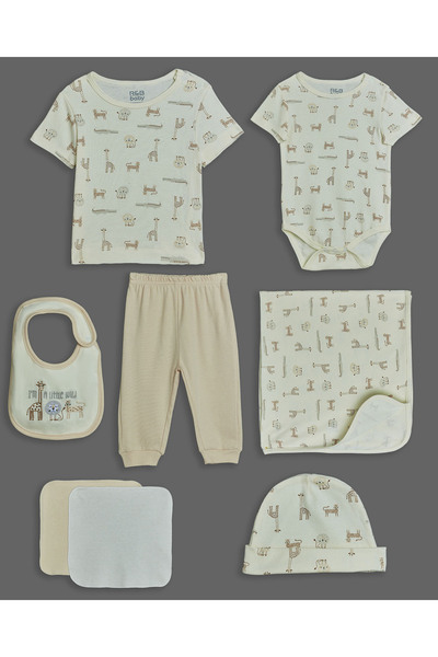 R&B Ivory Girl's Newborn's Clothing Gift Set