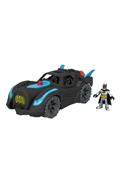 FISHER PRICE Imaginext DC Super Friends Batmobile Deluxe Vehicle with Figurine