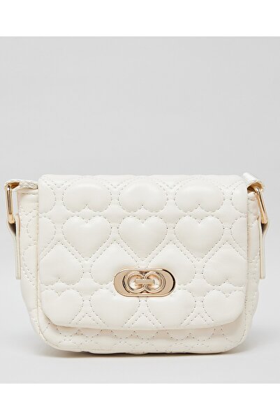 R&B Ivory Girl's Quilted Crossbody Bag