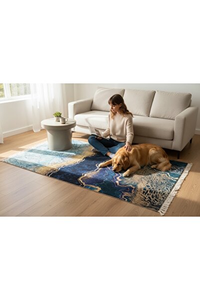 PATRU ANOTIMPURI Digital 3D anti-slip sleeper mat, 80 X 150 CM