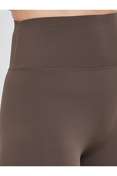 Styli Broad Waistband Raw Edge Leggings