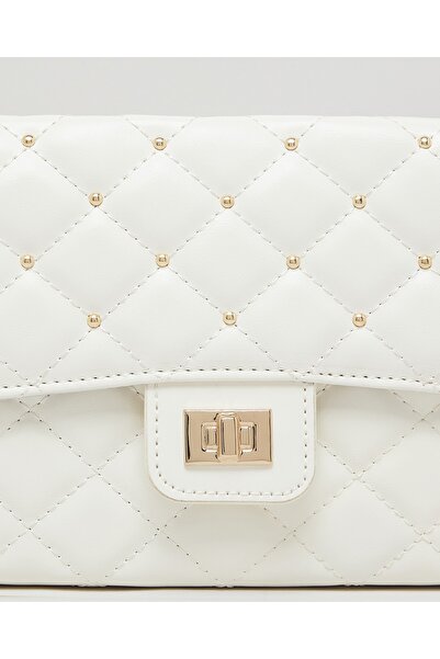 R&B Ivory Girl's Quilted Crossbody Bag