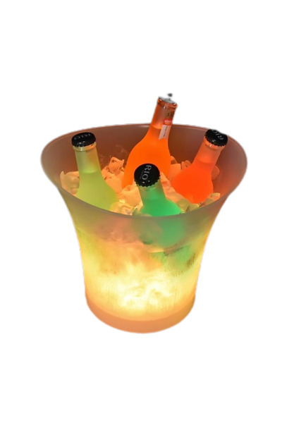 OEM Găleată de gheață ultra-cool de 7 l cu LED și difuzor Bluetooth încorporat – Răcitor de petreceri și răcitor de băuturi