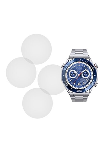 FONIX Set 4 x Folie de protecție compatibilă cu Huawei Watch Ultimate, Invisi...