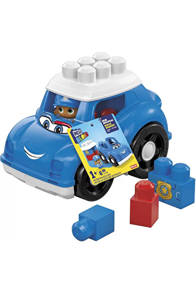 Mega Bloks ПЪРВИ СТРОИТЕЛИ ПЕТЪР ПОЛИЦЕЙСКИ АВТОМОБИЛ